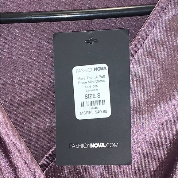 More than a puff lavender dress - Picture 5 of 5